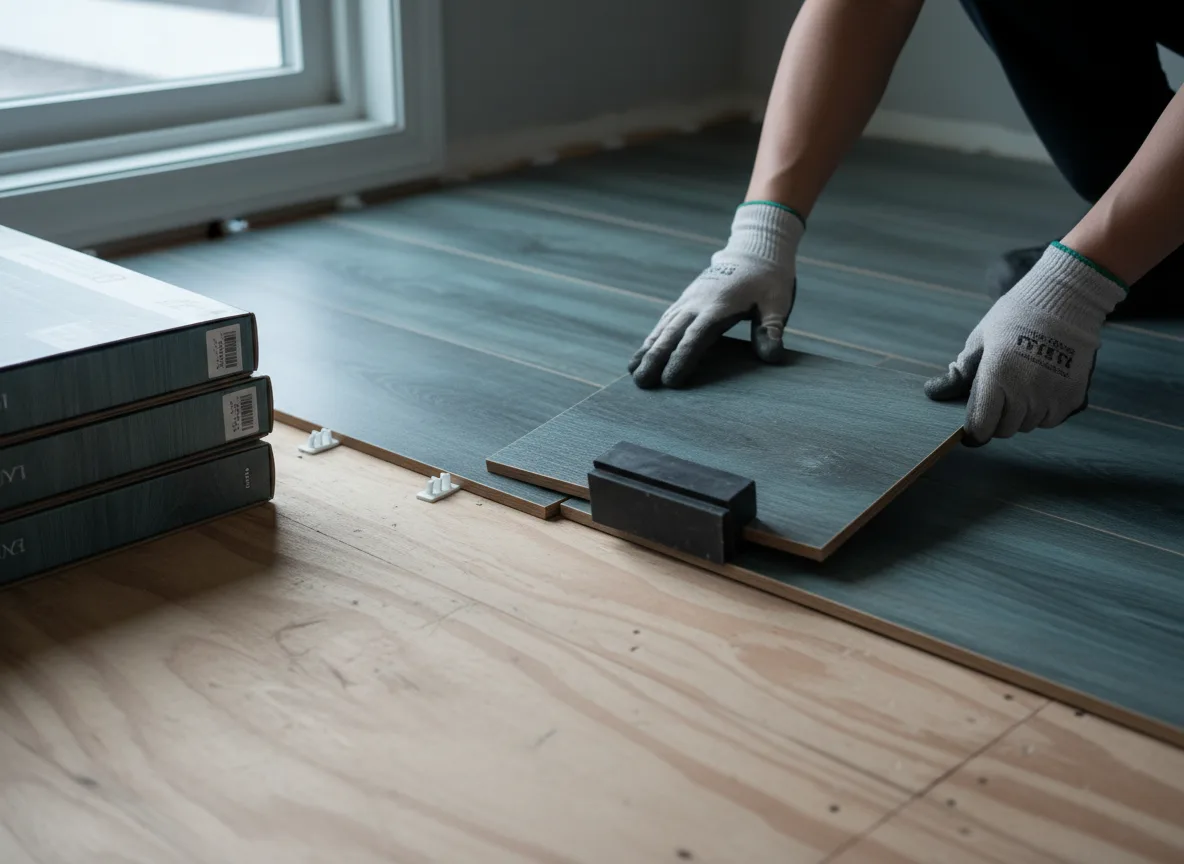 Luxury Vinyl Plank Installation company in Chatham, IL